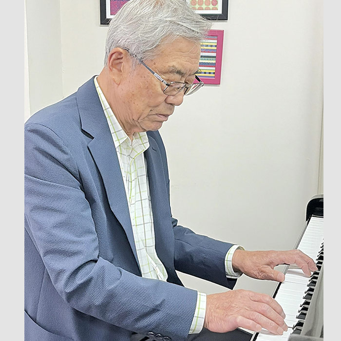 ⼤⼈のための⾳楽レッスンのようす